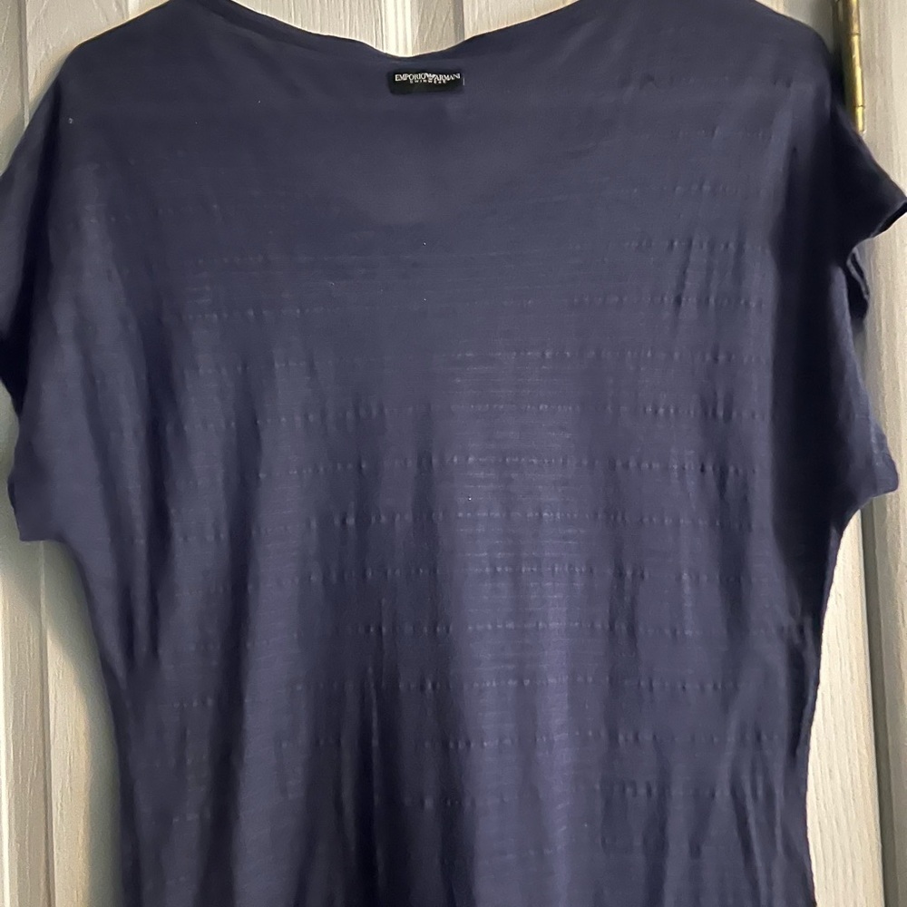 Emporia Armani swimwear coverup size small blue - Picture 3 of 4